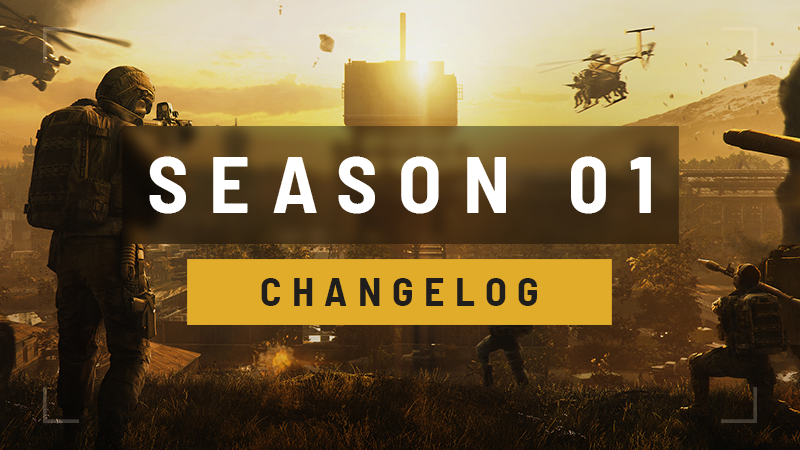 Patchnote de la saison 1